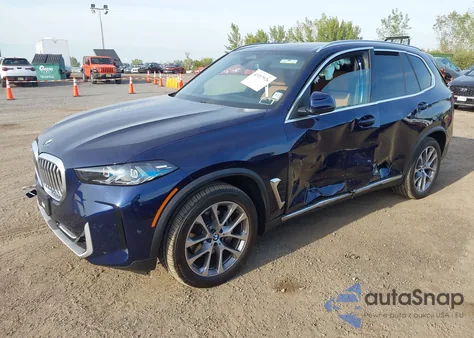 2026 BMW X5 xDrive40I из США, поврежденный, VIN 5UX23EU00T9074525
